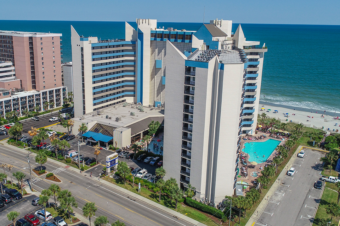 family friendly myrtle beach hotel with a waterpark
